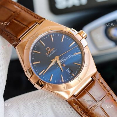 Swiss Copy Omega Constellation Gent's Watches Rose Gold 39mm